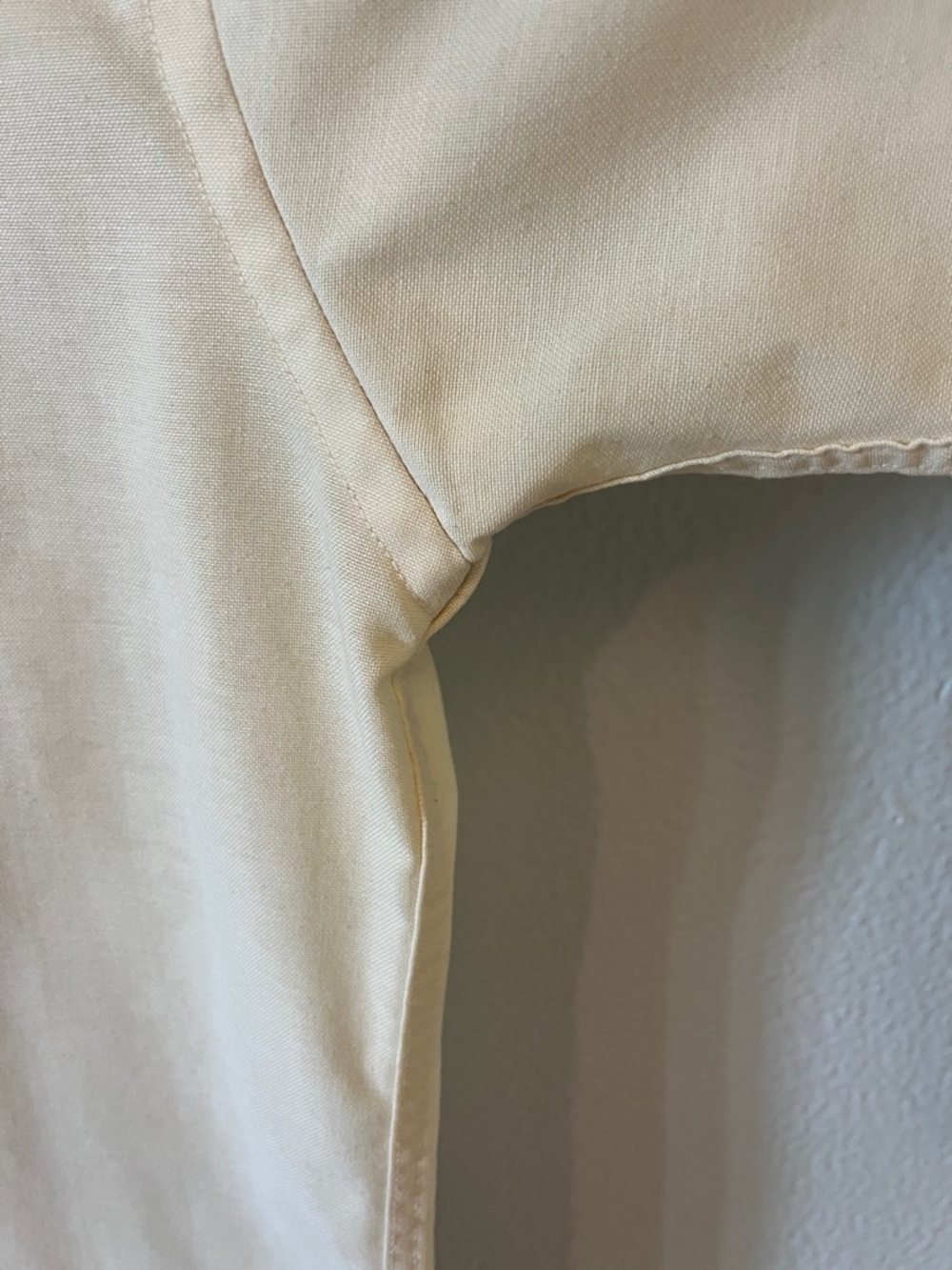 Stafford Short-Sleeve Button-Down Shirt - Cream - Picture 4 of 11